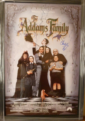 Adams Family Poster signed by C