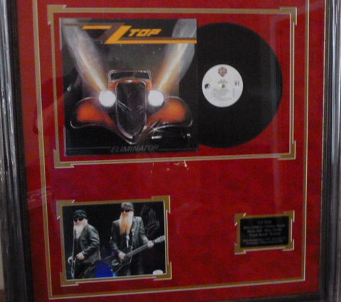 ZZ Top signed Billy Gibbons & D