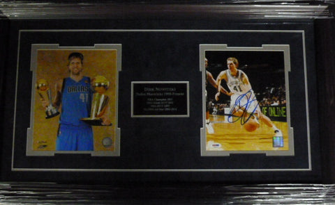 Dirk Nowitzki signed RC & photo